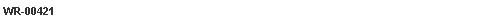 Text Box: WR-00421